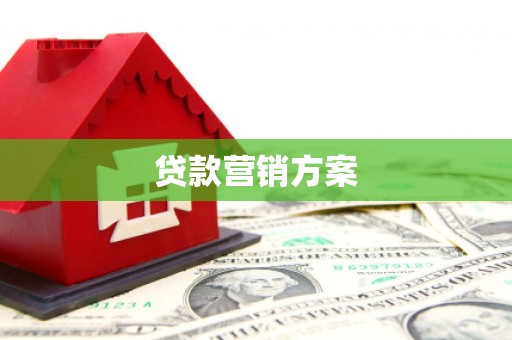 长安贷款营销方案