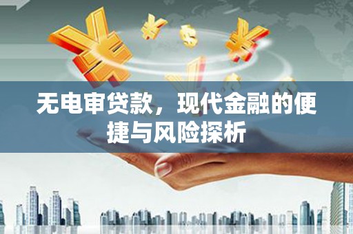 六横无电审贷款，现代金融的便捷与风险探析