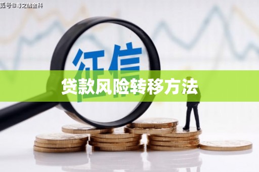 富县贷款风险转移方法 富县贷款风险转移方法