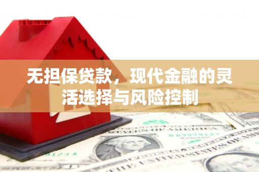 叶县无担保贷款，现代金融的灵活选择与风险控制