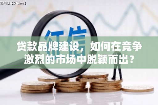 荔浦贷款品牌建设，如何在竞争激烈的市场中脱颖而出？