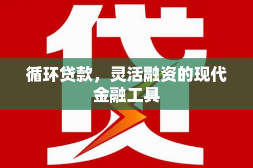 凤山循环贷款，灵活融资的现代金融工具