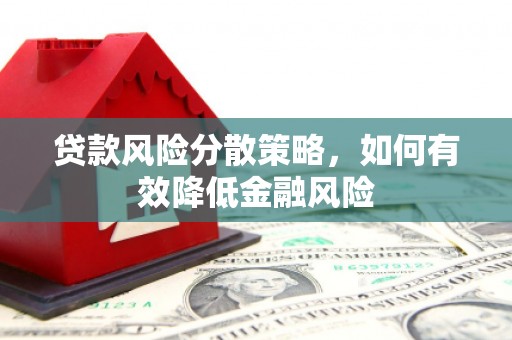 新蔡贷款风险分散策略，如何有效降低金融风险