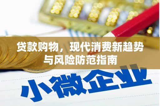 东至贷款购物，现代消费新趋势与风险防范指南