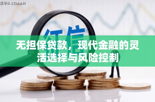 西市无担保贷款，现代金融的灵活选择与风险控制