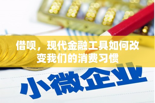 容县借呗，现代金融工具如何改变我们的消费习惯