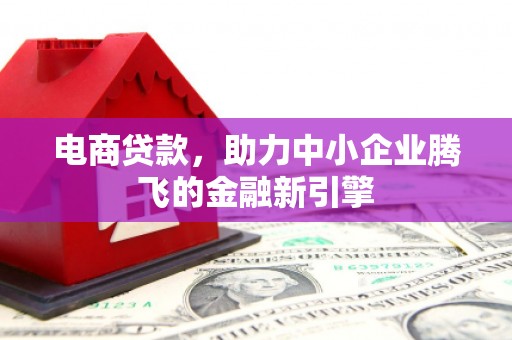 苍梧电商贷款，助力中小企业腾飞的金融新引擎