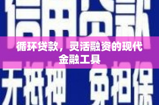 蒙自循环贷款，灵活融资的现代金融工具
